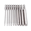 10pcs 100mm 1/4 Inch Shank S2 Steel Hex Head