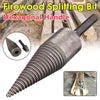 Firewood Splitter Machine Drill Wood Cone Reamer Punch Driver Drill Bit Split Hex / Square Shank Drilling Tools