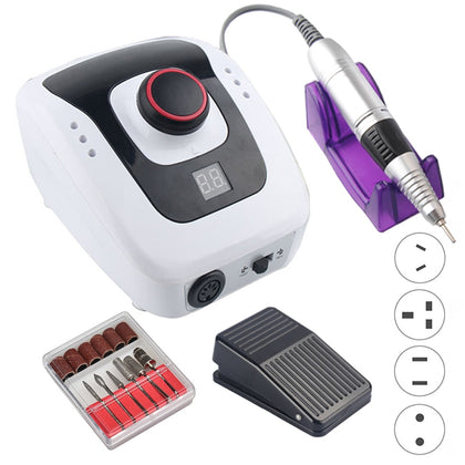 35000RPM Electric Nail Drill Machine Nail Salon