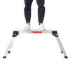 120kg Aluminum Platform Step Up Stool Step Ladders